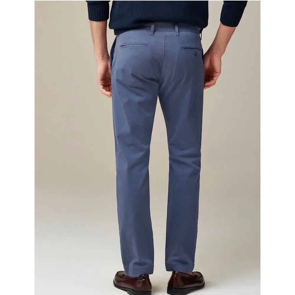 J. Crew 484 Slim-fit stretch chino pant in Dusty Navy size 33/30